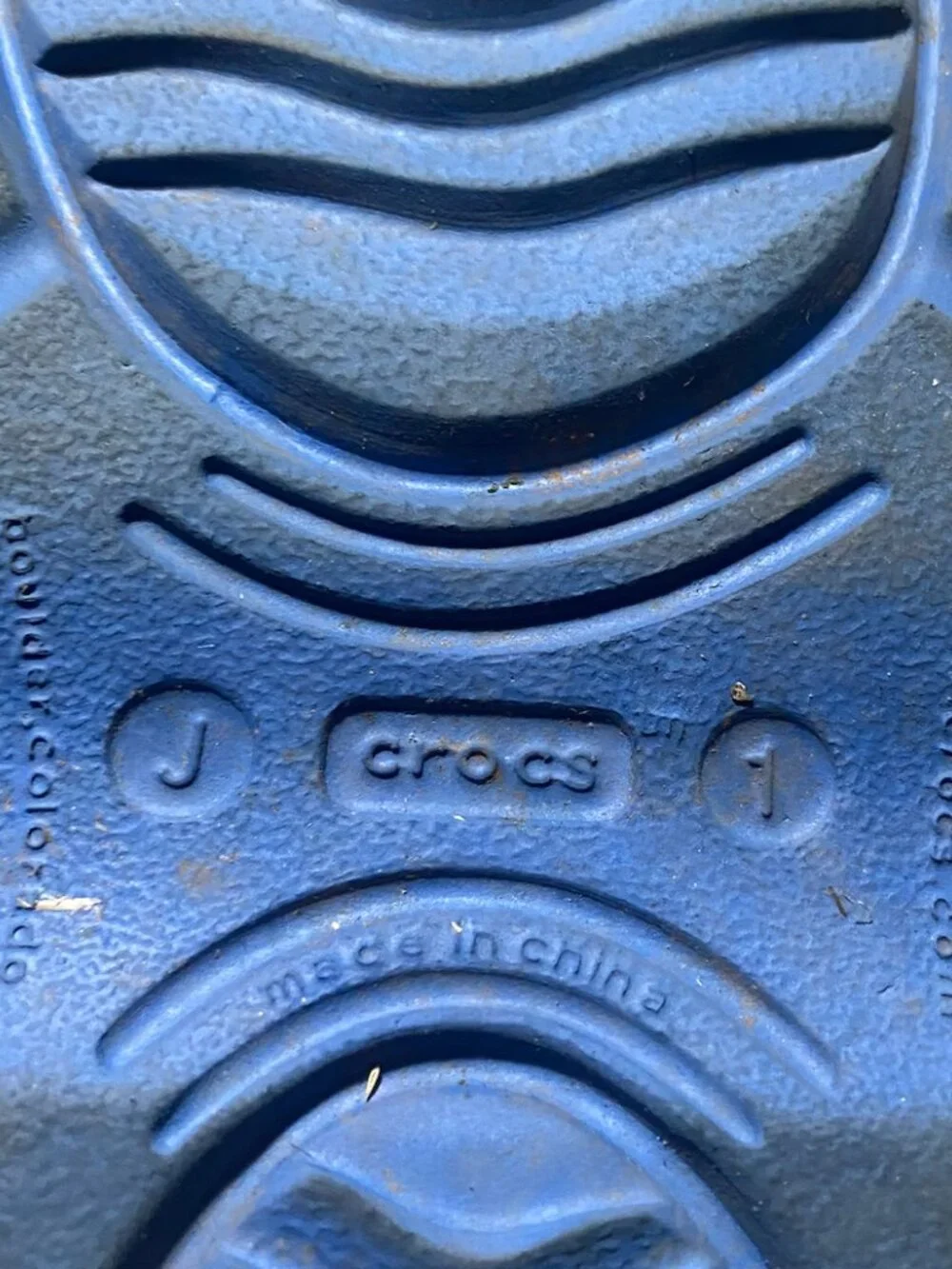 CROCS Kids rain boots size 1